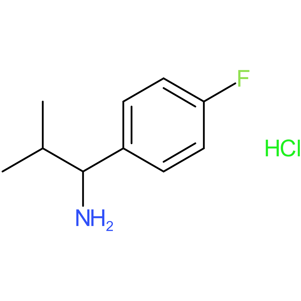 1-(4-Fluorophenyl)-2-methylpropan-1-amine hydrochloride