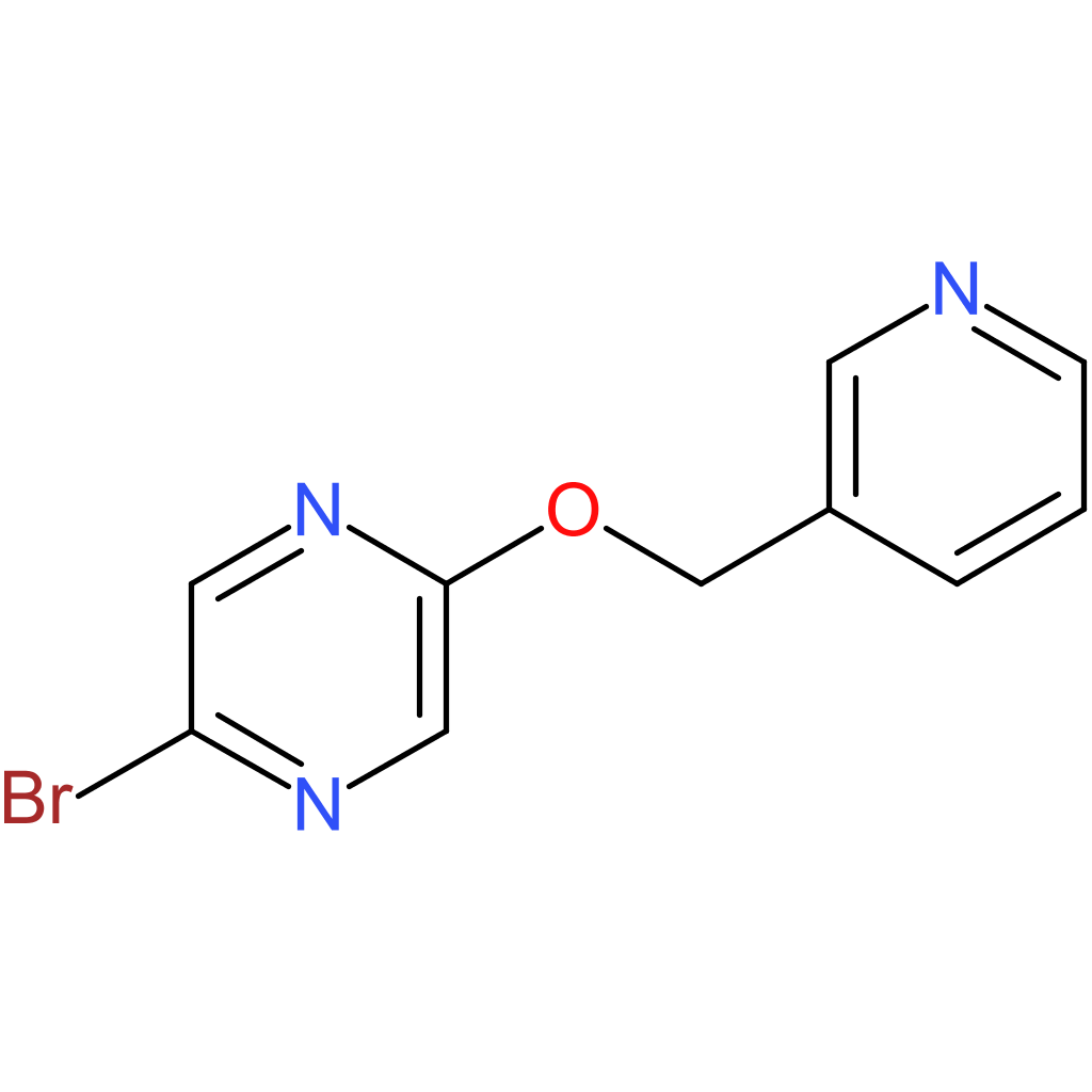 2-Bromo-5-(pyridin-3-ylmethoxy)pyrazine