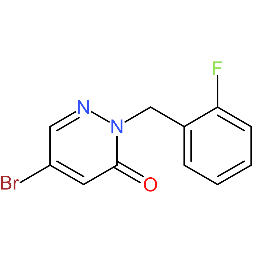 5-Bromo-2-(2-fluorobenzyl)pyridazin-3(2H)-one