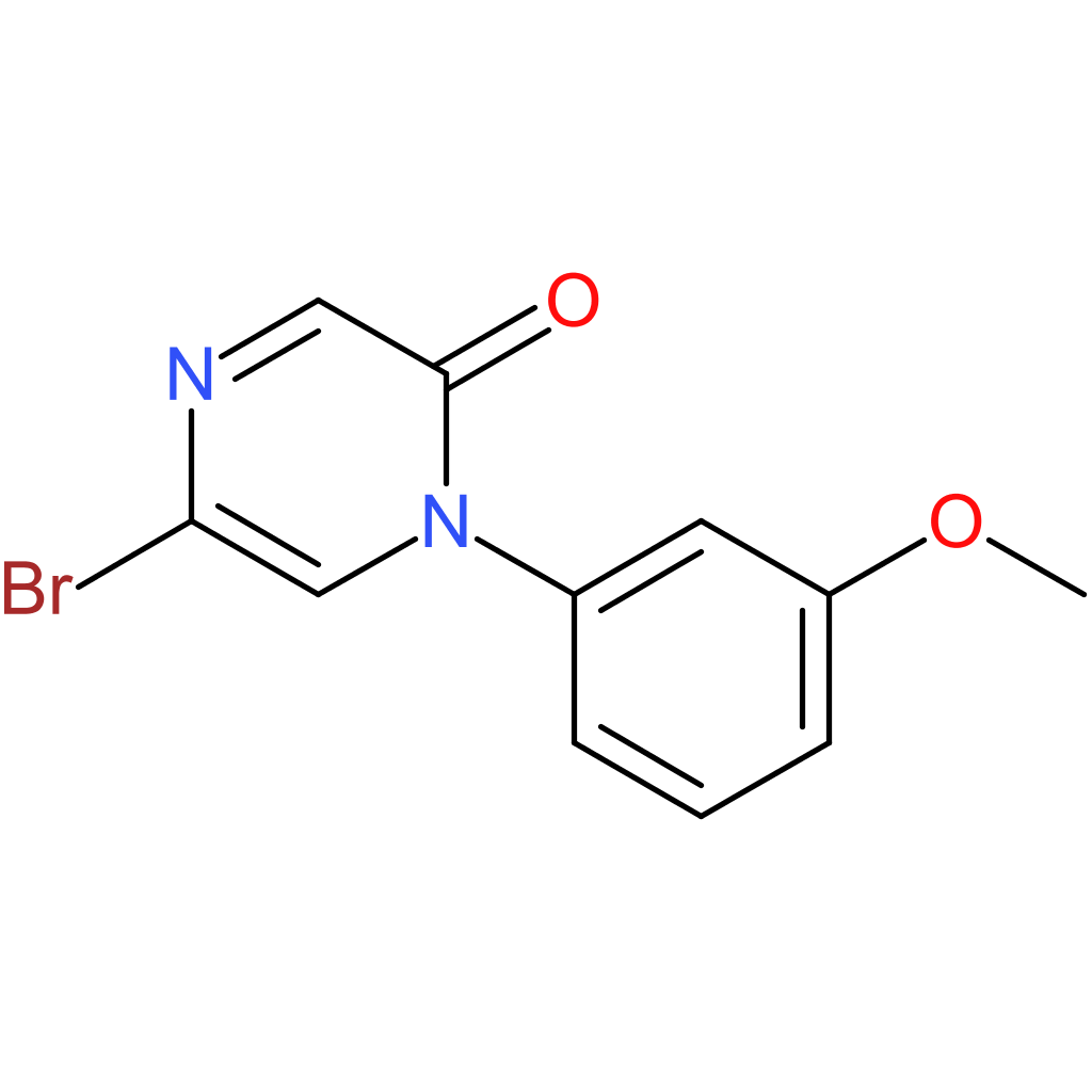 5-Bromo-1-(3-methoxyphenyl)pyrazin-2(1H)-one