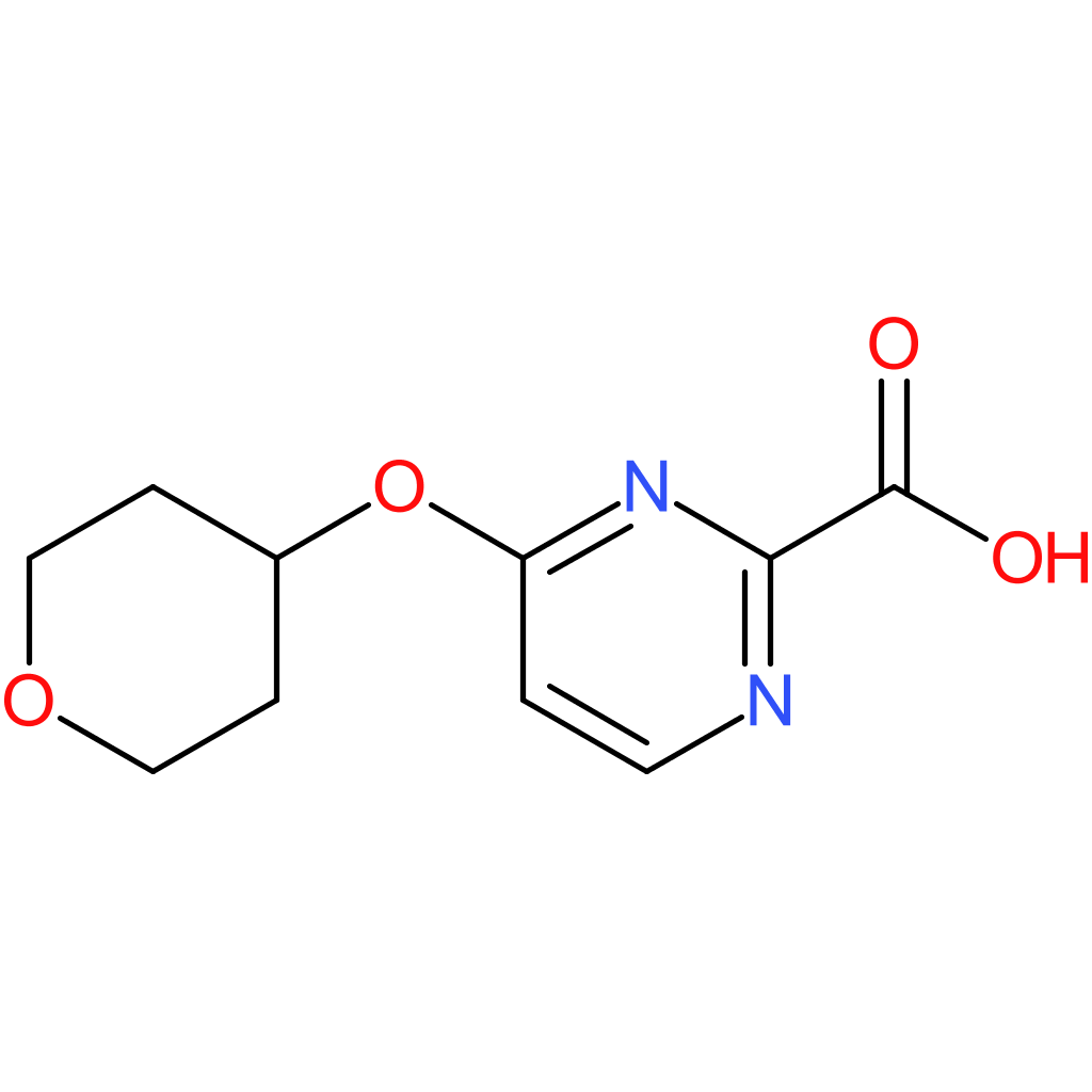 4-(Tetrahydro-2H-pyran-4-yloxy)pyrimidine-2-carboxylic acid