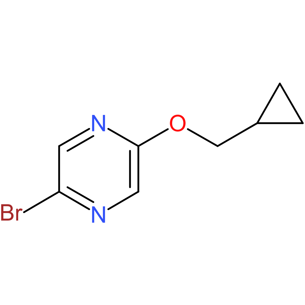 2-Bromo-5-(cyclopropylmethoxy)pyrazine