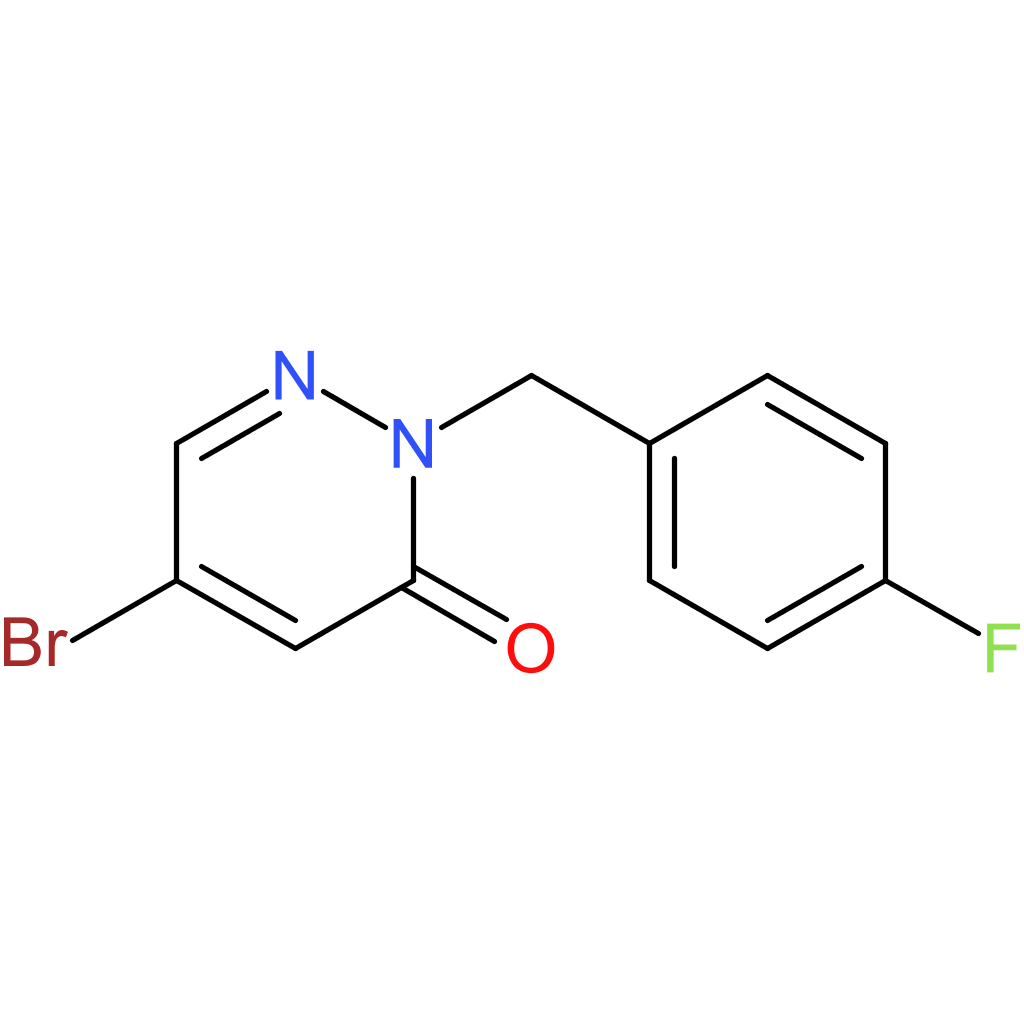 5-Bromo-2-(4-fluorobenzyl)pyridazin-3(2H)-one