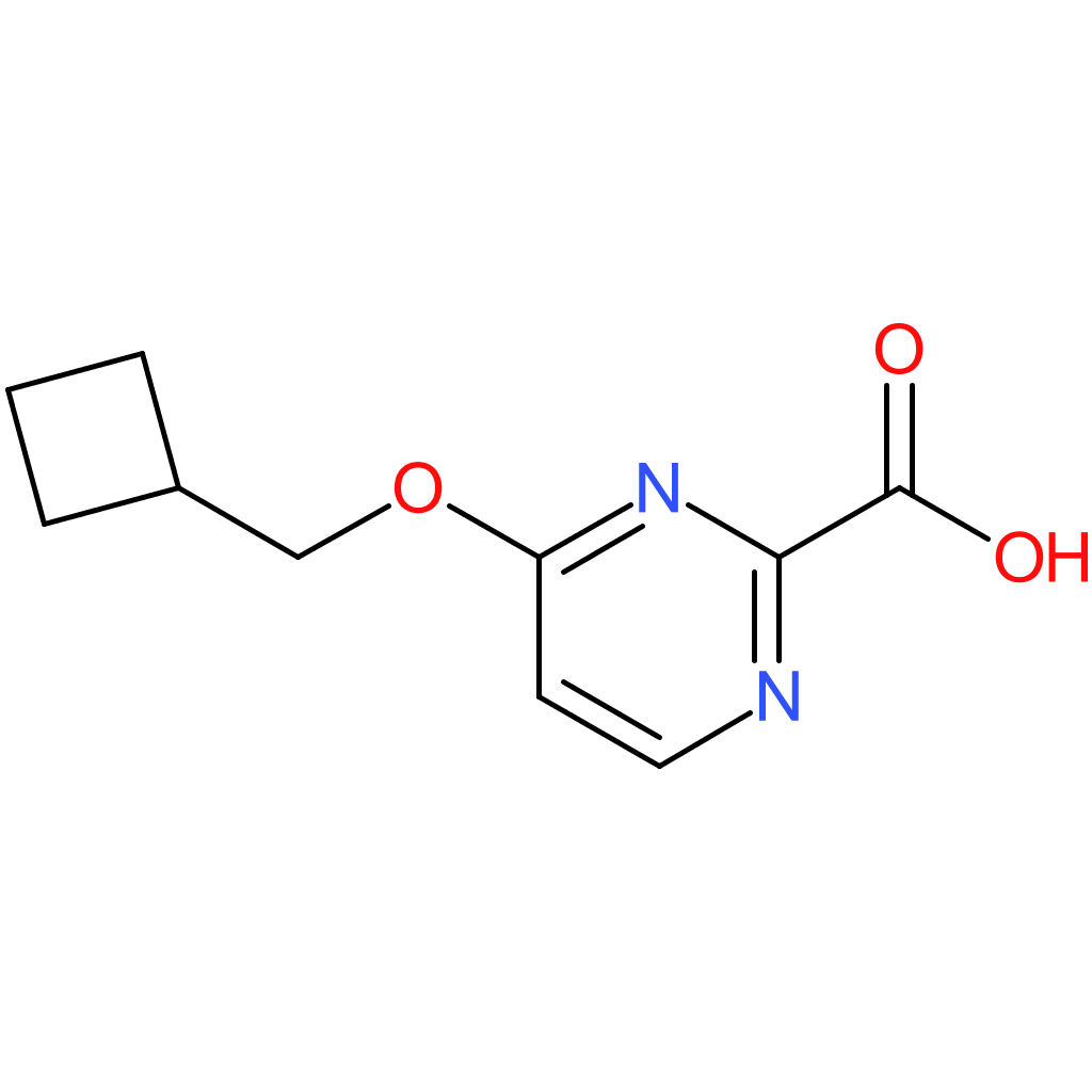4-(Cyclobutylmethoxy)pyrimidine-2-carboxylic acid