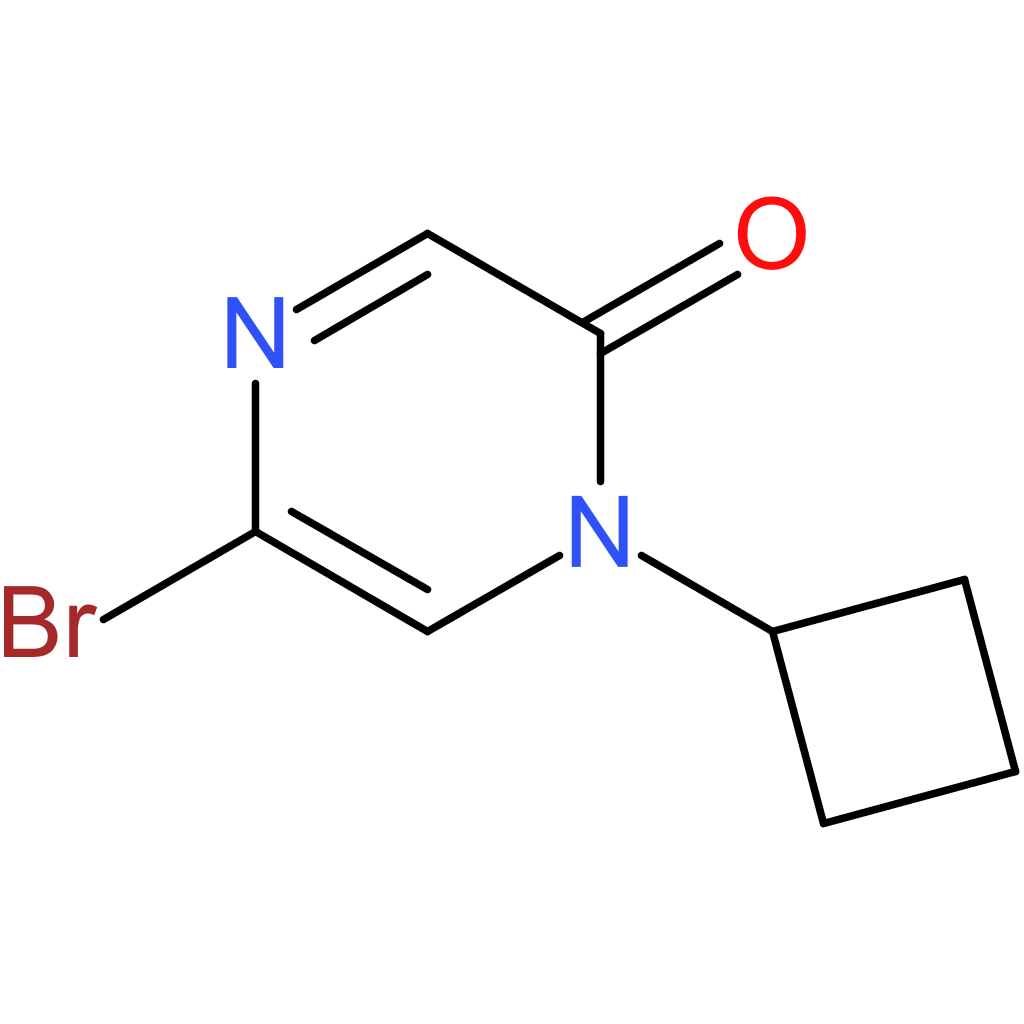 5-Bromo-1-cyclobutylpyrazin-2(1H)-one