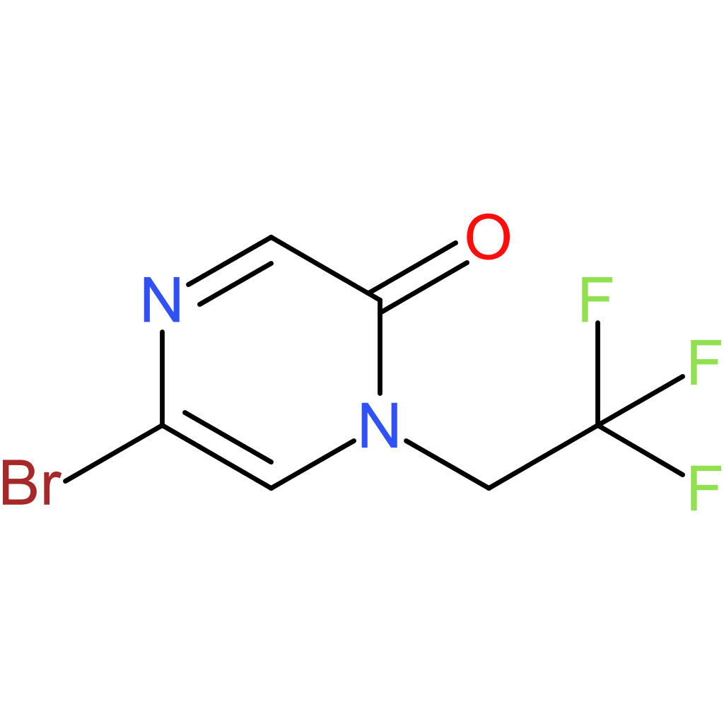 5-Bromo-1-(2,2,2-trifluoroethyl)pyrazin-2(1H)-one