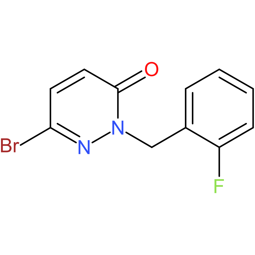 6-Bromo-2-(2-fluorobenzyl)pyridazin-3(2H)-one