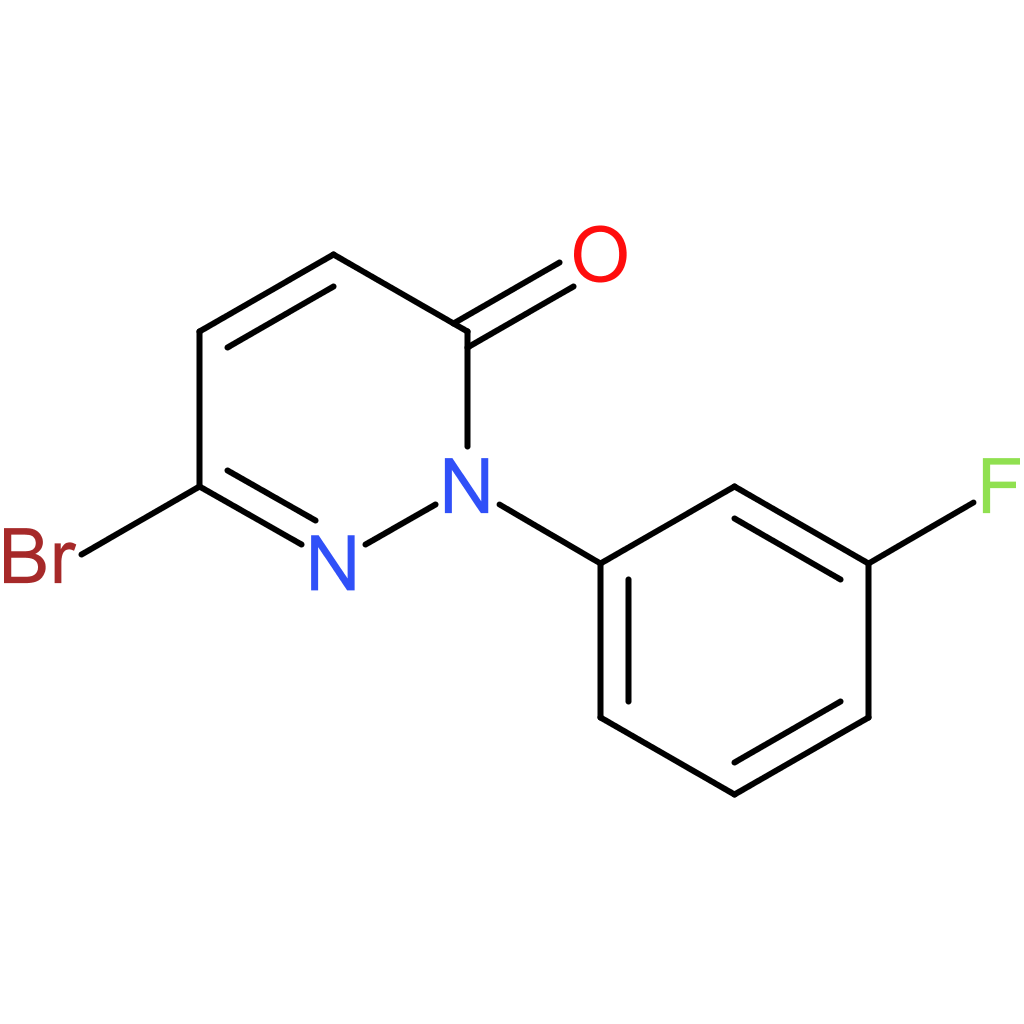 6-Bromo-2-(3-fluorophenyl)pyridazin-3(2H)-one