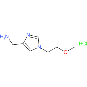 [1-(2-Methoxyethyl)-1H-imidazol-4-yl]methanamine hydrochloride