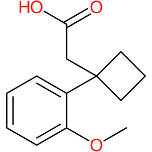 2-[1-(2-Methoxyphenyl)cyclobutyl]acetic acid