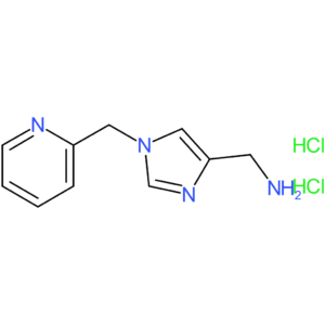 [1-(Pyridin-2-ylmethyl)-1H-imidazol-4-yl]methanamine dihydrochloride