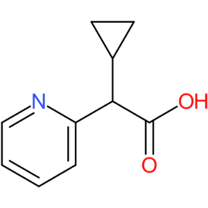 2-Cyclopropyl-2-(pyridin-2-yl)acetic acid