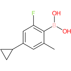 4-Cyclopropyl-2-fluoro-6-methylphenylboronic acid