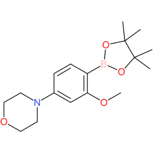 4-[3-Methoxy-4-(4,4,5,5-tetramethyl-1,3,2-dioxaborolan-2-yl)phenyl]morpholine