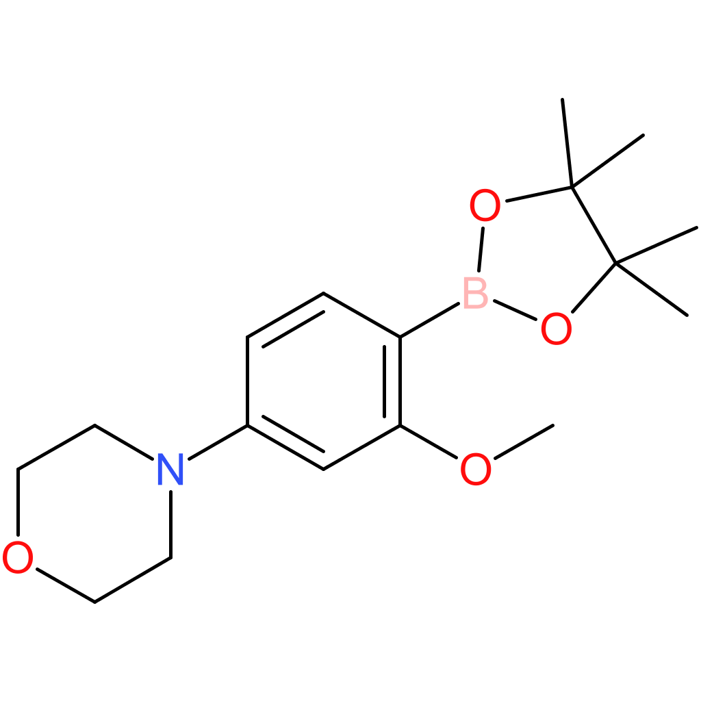 4-[3-Methoxy-4-(4,4,5,5-tetramethyl-1,3,2-dioxaborolan-2-yl)phenyl]morpholine