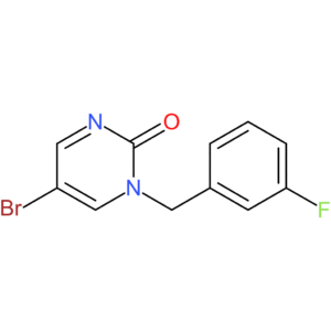 5-Bromo-1-(3-fluorobenzyl)pyrimidin-2(1H)-one