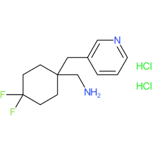 [4,4-Difluoro-1-(pyridin-3-ylmethyl)cyclohexyl]methanamine dihydrochloride