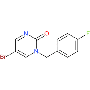 5-Bromo-1-(4-fluorobenzyl)pyrimidin-2(1H)-one