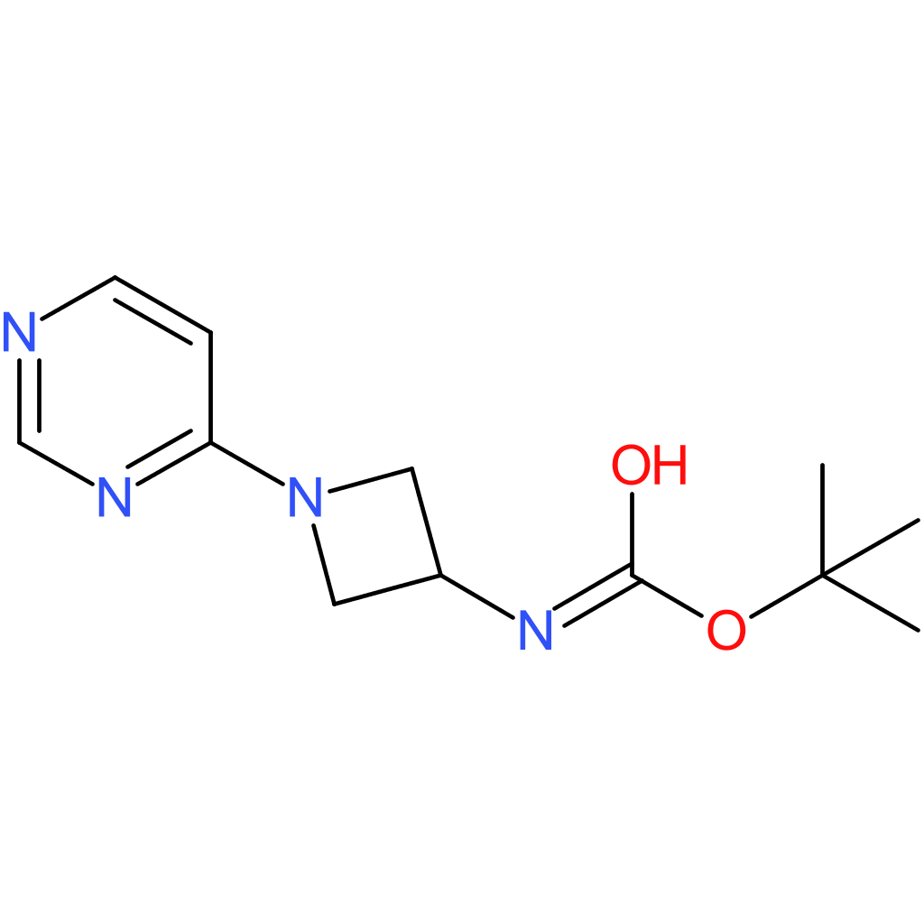 tert-Butyl N-[1-(pyrimidin-4-yl)azetidin-3-yl]carbamate