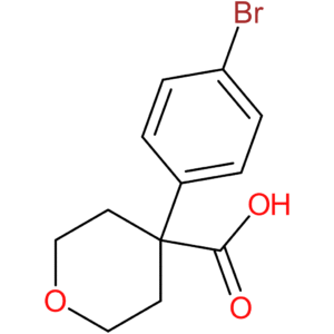 4-(4-Bromophenyl)oxane-4-carboxylic acid