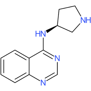 N-[(3S)-Pyrrolidin-3-yl]quinazolin-4-amine