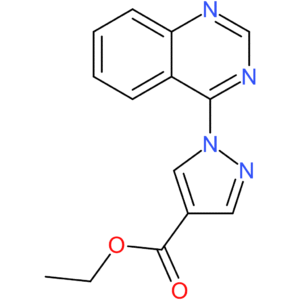 Ethyl 1-(quinazolin-4-yl)-1H-pyrazole-4-carboxylate