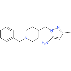 1-[(1-Benzylpiperidin-4-yl)methyl]-3-methyl-1H-pyrazol-5-amine