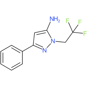 3-Phenyl-1-(2,2,2-trifluoroethyl)-1H-pyrazol-5-amine