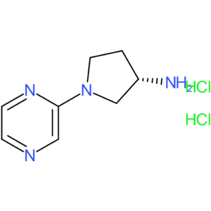(3S)-1-(Pyrazin-2-yl)pyrrolidin-3-amine dihydrochloride
