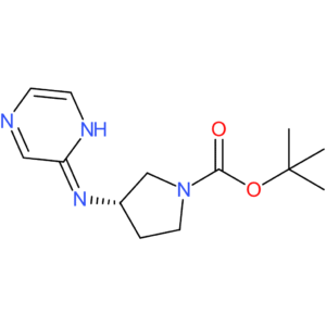 tert-Butyl (3S)-3-(pyrazin-2-ylamino)pyrrolidine-1-carboxylate