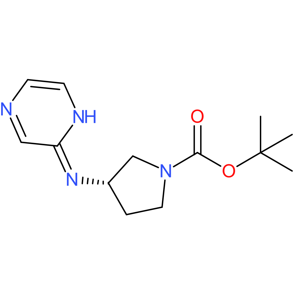 tert-Butyl (3S)-3-(pyrazin-2-ylamino)pyrrolidine-1-carboxylate