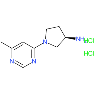 (3R)-1-(6-Methylpyrimidin-4-yl)pyrrolidin-3-amine dihydrochloride