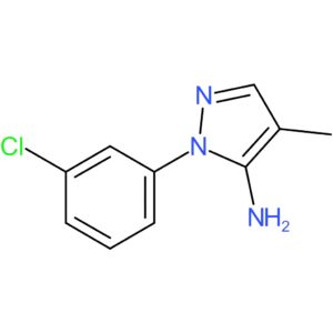 1-(3-Chlorophenyl)-4-methyl-1H-pyrazol-5-amine