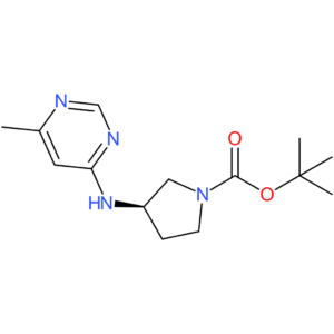 tert-Butyl (3R)-3-[(6-methylpyrimidin-4-yl)amino]pyrrolidine-1-carboxylate