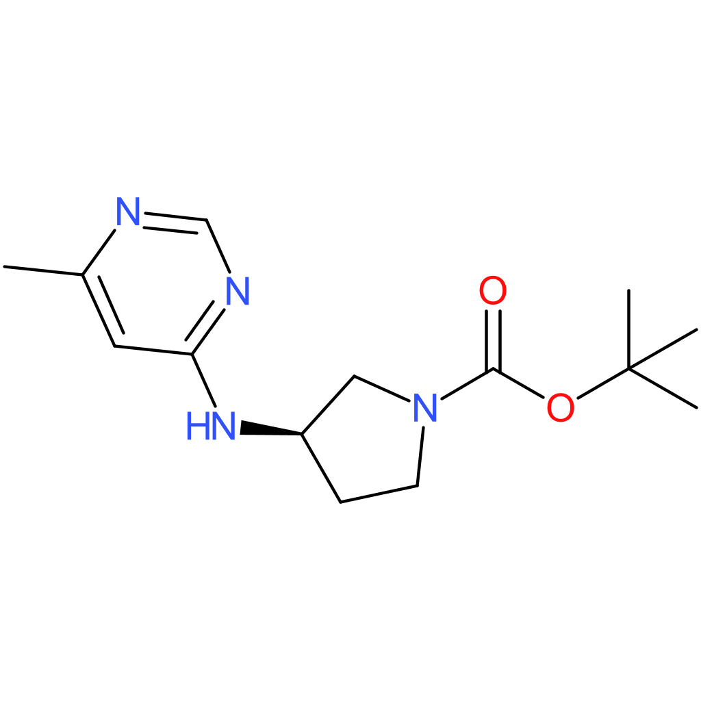tert-Butyl (3R)-3-[(6-methylpyrimidin-4-yl)amino]pyrrolidine-1-carboxylate