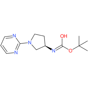 tert-Butyl N-[(3R)-1-(pyrimidin-2-yl)pyrrolidin-3-yl]carbamate