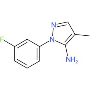 1-(3-Fluorophenyl)-4-methyl-1H-pyrazol-5-amine
