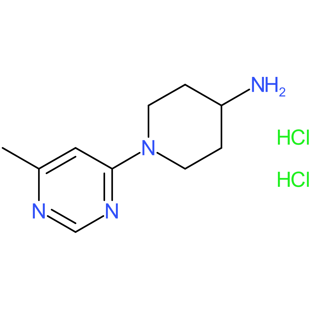 1-(6-Methylpyrimidin-4-yl)piperidin-4-amine dihydrochloride