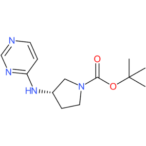 tert-Butyl (3S)-3-(pyrimidin-4-ylamino)pyrrolidine-1-carboxylate