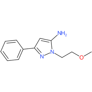 1-(2-Methoxyethyl)-3-phenyl-1H-pyrazol-5-amine