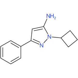 1-Cyclobutyl-3-phenyl-1H-pyrazol-5-amine