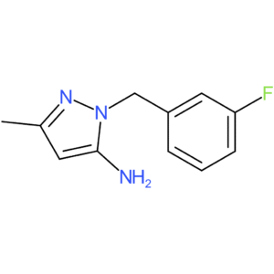 1-(3-Fluorobenzyl)-3-methyl-1H-pyrazol-5-amine