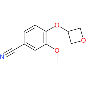 3-Methoxy-4-(oxetan-3-yloxy)benzonitrile