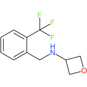 N-[2-(Trifluoromethyl)benzyl]oxetan-3-amine