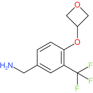 [4-(Oxetan-3-yloxy)-3-(trifluoromethyl)phenyl]methanamine
