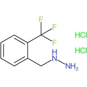 1-[2-(Trifluoromethyl)benzyl]hydrazine dihydrochloride