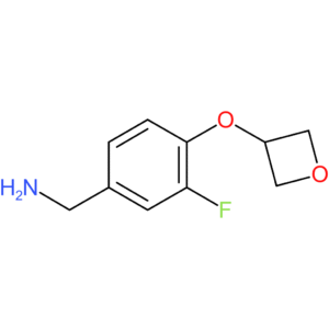 [3-Fluoro-4-(oxetan-3-yloxy)phenyl]methanamine