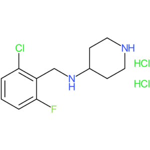 N-(2-Chloro-6-fluorobenzyl)piperidin-4-amine dihydrochloride