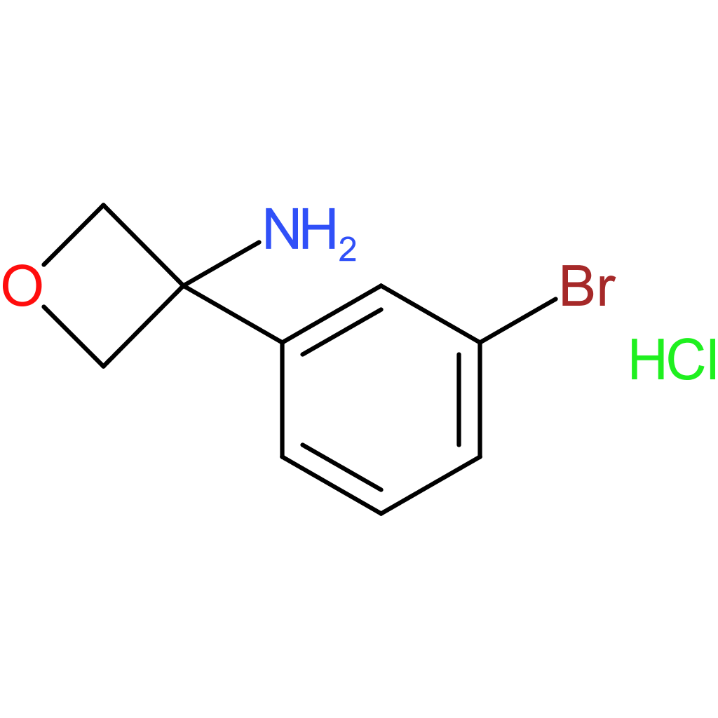 3-(3-Bromophenyl)oxetan-3-amine hydrochloride