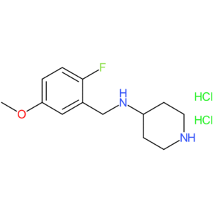 N-(2-Fluoro-5-methoxybenzyl)piperidin-4-amine dihydrochloride